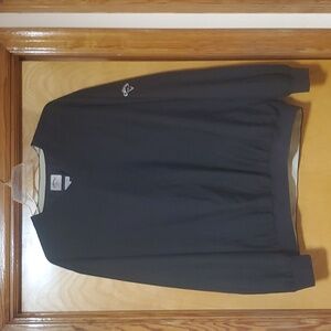 Callaway black v neck golf sweatshirt size XL